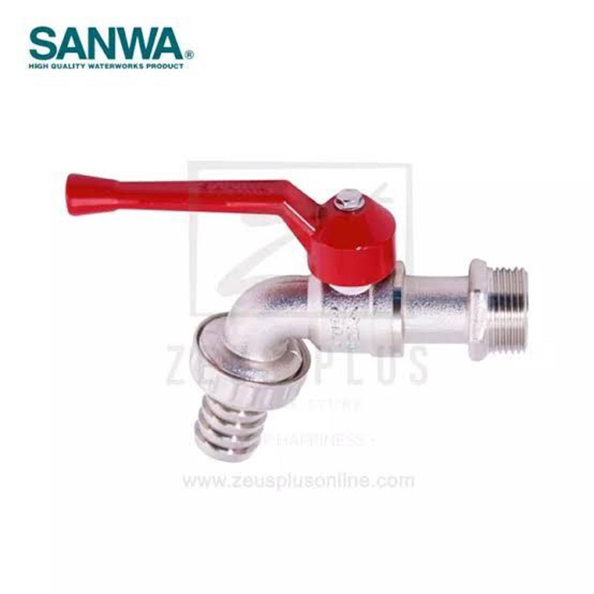 Sanwa bib cock for washing machine 1/2"