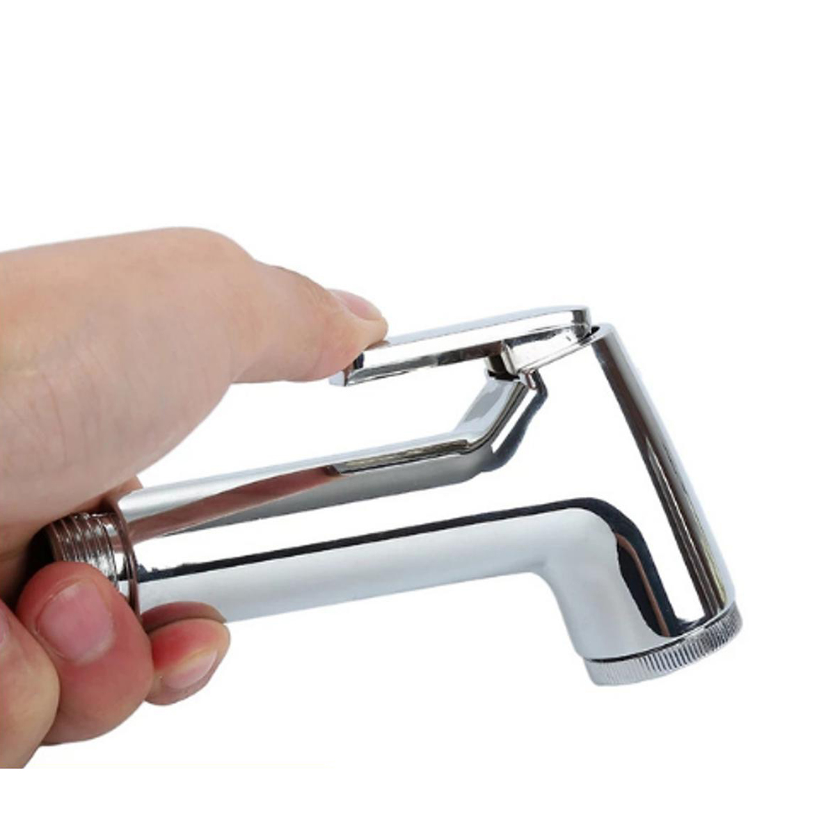 Toilet Push Shower accasoriz - silver